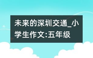 未來的深圳交通_小學生作文:五年級