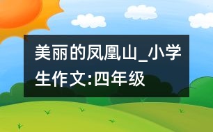 美麗的鳳凰山_小學(xué)生作文:四年級