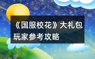《國服?；ā反蠖Y包玩家參考攻略