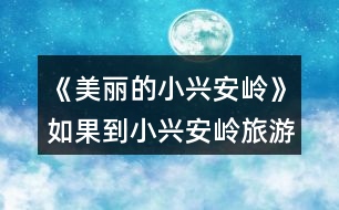 《美麗的小興安嶺》如果到小興安嶺旅游，你會(huì)選擇哪個(gè)季節(jié)去？結(jié)合課文內(nèi)容說(shuō)說(shuō)你的理由。