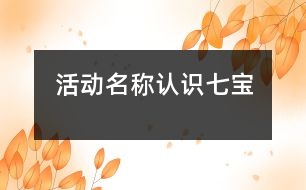 活動名稱：認識七寶