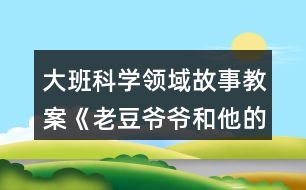 大班科學(xué)領(lǐng)域故事教案《老豆?fàn)敔敽退暮⒆觽儭贩此?></p>
<h3>1、大班科學(xué)領(lǐng)域故事教案《老豆?fàn)敔敽退暮⒆觽儭贩此?/h3><p> 活動目標(biāo):</p><p> 1、認(rèn)識幾種常見的豆制品,知道黃豆和豆制品的關(guān)系。</p><p> 2、知道豆制品含有豐富營養(yǎng),愿意吃豆制品。</p><p> 3、觀察做豆?jié){,感知黃豆轉(zhuǎn)變?yōu)槎節(jié){的過程。</p><p> 4、探索、發(fā)現(xiàn)生活中的多樣性及特征。</p><p> 活動重點(diǎn):</p><p> 認(rèn)識常見的豆制品,知道豆制品有營養(yǎng)。</p><p> 活動難點(diǎn):</p><p> 了解豆制品和黃豆的關(guān)系。</p><p> 活動準(zhǔn)備:</p><p> 干黃豆、盤子、杯子、泡水黃豆、豆?jié){機(jī)、抹布、各種豆制品圖片、豆制品、牙簽。</p><p> 活動過程:</p><p> 一、認(rèn)識黃豆和豆制品</p><p> 1. 認(rèn)識豆腐皮、豆腐干</p><p> 講故事《老豆過生日》第一部分。</p><p> 提問:今天誰過生日?老豆?fàn)敔斞埩苏l?來了哪幾位奇怪的客人,他們是誰?我們來認(rèn)識一下這幾位客人。</p><p> 出示豆?jié){、豆腐皮、豆腐干圖片,請幼兒說一說他們的樣子。顏色、形狀、質(zhì)地等。</p><p> 小結(jié):豆?jié){是乳黃色的,像水一樣,有香香甜甜的味道……</p><p> 豆腐皮薄薄的,一片一片的、白白的(黃黃的)……</p><p> 豆腐干扁扁的,黃黃的、方方的……</p><p> 2. 認(rèn)識黃豆</p><p> 提問:小黃豆為什么說豆?jié){、豆腐皮和豆腐干不是自己的家人呢?那我們來看一看小黃豆又是長的什么模樣。</p><p> 出示黃豆實(shí)物,請幼兒觀察。</p><p> 提問:黃豆是什么樣子的?</p><p> 小結(jié):黃豆圓圓的,黃色的,小小的,摸起來硬硬的……</p><p> 3. 認(rèn)識其他豆制品</p><p> 豆?jié){、豆腐皮、豆腐干和小黃豆到底是不是一家人呢?我們來聽聽老豆?fàn)敔斒窃趺凑f的。</p><p> 講述故事最后一段。</p><p> 提問:老豆?fàn)敔敯汛鸢父嬖V我們了吧,他們是黃豆家族的么?為什么?</p><p> 小結(jié):這些食品都是由黃豆加工做成的,屬于黃豆家族。</p><p> 提問:黃豆家族里的成員可多了。小朋友想一想還有誰也是小黃豆的家人,會來給老豆?fàn)敔斶^生日呢?</p><p> 引導(dǎo):我們經(jīng)常吃的方方的一塊一塊的,白白嫩嫩的是誰呀?(豆腐),我把來祝壽的客人拍了相片,我們一起來看看有誰。</p><p> 出示其他豆制品圖片,向幼兒介紹名稱。</p><p> 小結(jié):這些黃豆家族的成員有一個名字:豆制品。黃豆家族的成員很多,而且長的都不太一樣,(教案出自:快思老師教案網(wǎng))他們都是用不同的方法從黃豆加工而來的。豆制品有這么多種,有乳黃色的像水一樣的豆?jié){,有白白嫩嫩的豆腐,有一片一片的豆腐干,有細(xì)細(xì)長長的干絲……</p><p> 二、觀察做豆?jié){</p><p> 提問:一顆顆小小的圓圓的黃豆是怎樣變成各種各樣的豆制品的呢?引導(dǎo)幼兒大膽猜想和表達(dá)。</p><p> 提問:如果你是小豆,你想變成誰?</p><p> 我們一起來看一看黃豆到底是怎樣變成豆?jié){的。</p><p> 演示做豆?jié){的過程。做之前豆子是什么樣子的?水是什么樣子的?做之后豆子變成什么樣了?水有什么變化?刀片式干什么用的?</p><p> 三、結(jié)束部分</p><p> 提問:為什么幼兒園經(jīng)常給小朋友喝豆?jié){?為什么我們也經(jīng)常吃豆制品?</p><p> 小結(jié):豆制品里含有豐富的營養(yǎng),小朋友需要多吃各種豆制品。</p><p> 故事:老豆過生日</p><p> 老豆和小豆都是黃豆,老豆是爺爺,小豆是孫子。今天老豆過生日,他邀請黃豆家族的成員來慶祝。小豆高興極了,一大早就在家門口迎接客人,一個個做登記。呀!這門前站滿了他的家人,好多黃豆都跑來給老豆?fàn)敔斪邸?/p><p> 不一會,又來了幾位客人。一個是乳黃色的豆?jié){,一個是薄薄的豆腐皮,最后一個是黃黃的豆干,他們跑到老豆?fàn)敔斆媲坝质蔷瞎质切卸Y,祝老豆生日快樂!</p><p> “對不起!你們走錯了門了,這里是黃豆家族!”小豆攔住幾位客人。</p><p> “沒錯沒錯,就是這兒,哎,好久沒回來了,終于找到家門了。”豆腐皮說:“小豆,你不認(rèn)識我們啦?”愛插嘴的豆腐干說。小時候我們還在一起玩過呢,那時候我們和你長的一模一樣?!?/p><p> 小豆睜大眼睛看著這幾位客人,覺得很奇怪。他想肯定是搞錯了,他們怎么會是我的家人呢?沒一個長的和我像的。</p><p> 老豆?fàn)敔斝χ鴮π《拐f,“哈哈哈,小豆,他們都是你的哥哥姐姐,以前他們和你一樣是個小黃豆,后來他們出去了,經(jīng)歷了一些事情,被人們通過一些方法加工一下就變成了現(xiàn)在的模樣。好了好了,你知道他們都是你的哥哥姐姐就是了,趕緊請大家請進(jìn)來,一起過吃飯吧?!?/p><p> 課后反思:</p><p> 第一次嘗試?yán)L本教學(xué),沒有經(jīng)驗,也沒有太多的范本可以借鑒,只是摸索著。課前我拿著這本繪本讀物反反復(fù)復(fù)地看了幾遍,先抓住這個故事所要表達(dá)的主題,傳遞的情感,及重復(fù)而富有節(jié)奏的文字講述,再來設(shè)計教學(xué)過程。我利用“猜”故事,“說”故事,“講”故事等多種形式引起孩子的閱讀動力。在觀察封面認(rèn)識故事主人公猜故事時,孩子興趣濃,可是沒想到有位孩子閱讀過這個故事,大聲叫著,一下子就把謎底揭曉了,打亂了我的教學(xué)設(shè)計,為了避免再出現(xiàn)這種情況,就悄悄地告訴她,你要保密,仔細(xì)聽聽老師和媽媽將的故事是否一樣,有什么不同?于是陽陽靜下心來仔細(xì)聽講,其他小朋友也不再去詢問她故事情節(jié),注意力又回到老師身上。接著,我點(diǎn)擊電子書籍,通過提問引導(dǎo)幼兒感受故事情節(jié)。孩子們學(xué)得很投入,小手都學(xué)著我的樣子做成剪刀狀“喀吱喀吱”地剪著,學(xué)說著描寫爺爺有辦法的句子。</p><p> 特別是第一次問他們,你們猜爺爺會給約瑟做什么呀?孩子們回答范圍比較窄,后來慢慢進(jìn)入情景,展開想象,象“褲子、帽子”的答案都很不錯。再次預(yù)設(shè)問題,激起幼兒獨(dú)立閱讀的欲望。通過獨(dú)立閱讀,后面的故事發(fā)展情節(jié),幼兒能迅速地理解掌握并講一講。最后在問題“為什么爺爺每次都有辦法”?體會爺爺對約瑟的愛時孩子們說得非常好,因為有小朋友告訴我:“老師上次我們聽過《猜猜我有多愛你》的故事,也是講愛的?!笨磥砦覀兊男∨笥涯芘e一反三了。</p><p> 存在的問題是幼兒在閱讀時只關(guān)注到故事情節(jié)的發(fā)展,沒有細(xì)致地去觀察媽媽、約瑟表情、動作的變化,需老師及時地啟發(fā)引導(dǎo)。</p><h3>2、大班科學(xué)教案《小豆子的旅行》含反思</h3><p><strong>設(shè)計意圖:</strong></p><p> 隨著人民生活水平的提高,家長為孩子提供的飲食也越來越富有營養(yǎng),但依然有許多家長抱怨孩子不能好好吃飯,孩子的健康不能得到保證,原因是許多幼兒有一些不良的飲食衛(wèi)生習(xí)慣,如:不吃早飯、大量喝飲料、吃冷飲、不定時大便等。為了使孩子們明白食物在體內(nèi)消化吸收的過程,養(yǎng)成良好的飲食和衛(wèi)生習(xí)慣,學(xué)習(xí)保護(hù)自己的健康,我設(shè)計了本次活動。</p><p><strong>活動目標(biāo):</strong></p><p> 1.讓幼兒了解各消化器官的功能和食物在人體內(nèi)消化吸收過程</p><p> 2.學(xué)習(xí)簡單的自我保護(hù)方法</p><p> 3.培養(yǎng)幼兒良好的飲食和衛(wèi)生習(xí)慣</p><p> 4.發(fā)展動手觀察力、操作能力,掌握簡單的實(shí)驗記錄方法。</p><p> 5.培養(yǎng)探索自然的興趣。</p><p><strong>活動準(zhǔn)備:</strong></p><p> 《小豆子的旅行》PPT、消化圖。</p><p><strong>活動過程:</strong></p><p> 一、談話導(dǎo)入,激發(fā)興趣。</p><p> 師:我們天天都要吃東西,那么吃下往的食物到哪里去了呢?又是怎樣在我們身體里面