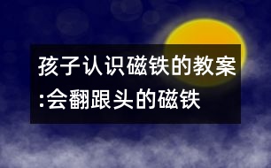 孩子認(rèn)識(shí)磁鐵的教案:會(huì)翻跟頭的磁鐵