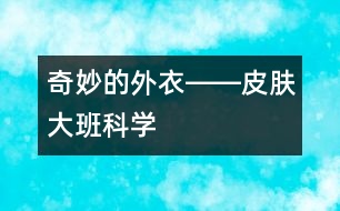 奇妙的外衣――皮膚”（大班科學）
