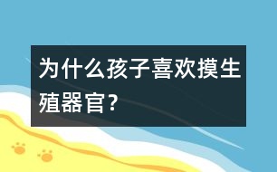 為什么孩子喜歡摸生殖器官？