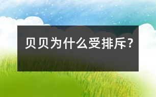 貝貝為什么受排斥？