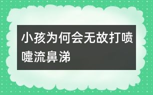 小孩為何會(huì)無故打噴嚏流鼻涕